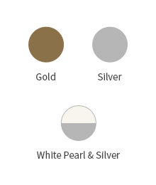 Gold / Silver / White Pearl & Silver 이미지